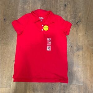 OshKosh B'gosh Vibrant Red Polo Shirt